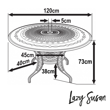 AMY Tuintafel (4 personen)