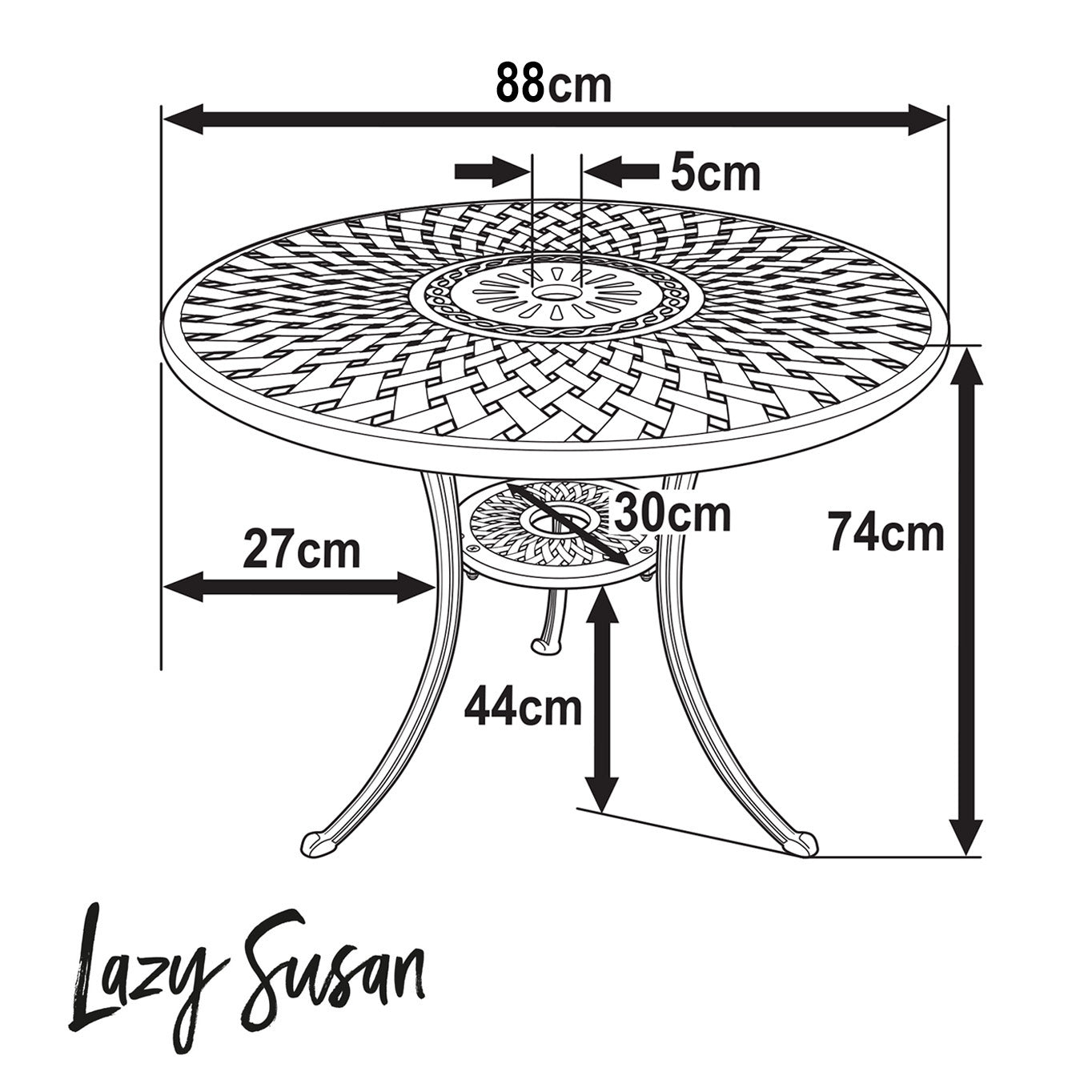 MIA Tuintafel (4 personen)