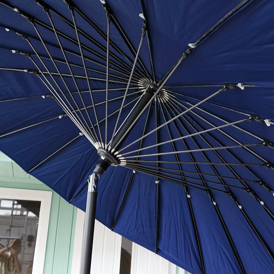 Marineblauwe Parasol 2,7m