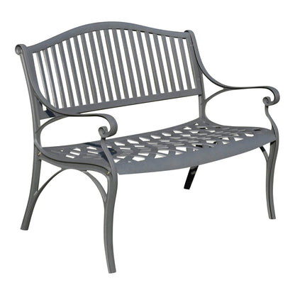 Rose aluminium two seater Bench